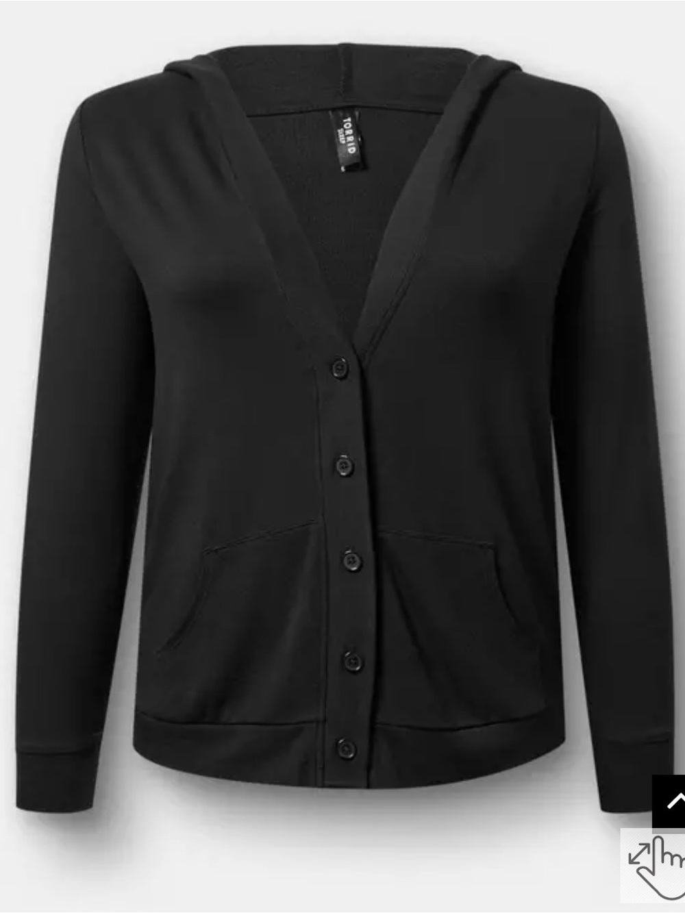 Torrid Hooded Lounge Cardigan